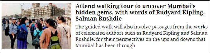 Attend walking tour to uncover Mumbai