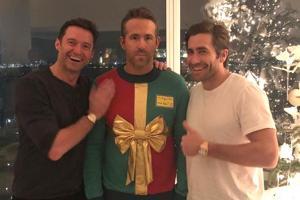 Hugh Jackman, Jake Gyllenhaal's hilarious Christmas gift for Ryan Reyno