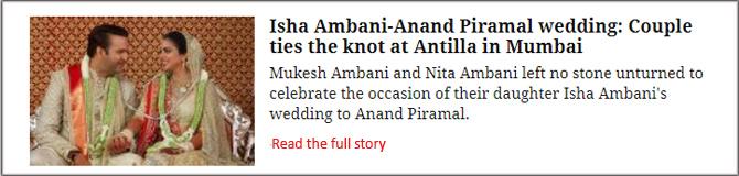 Isha Ambani-Anand Piramal Wedding: Couple Ties The Knot At Antilla In Mumbai