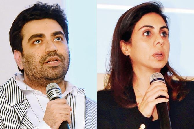 Keshav Suri and Radhika Piramal