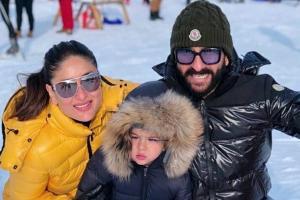 Taimur Ali Khan has given up on smiling in his vacation pictures
