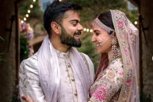Virat shares unseen wedding pictures with Anushka on 1st anniversary
