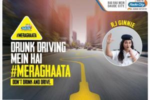 Radio City's #MeraGhaata Campaign paves the way for road safety