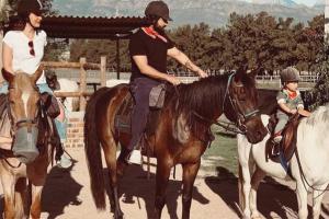Royal Photo: Taimur Ali Khan rides horse with Saif and Kareena