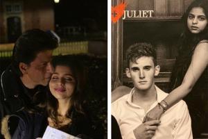 Photo: Shah Rukh Khan showers love on her 'Juliet' Suhana Khan