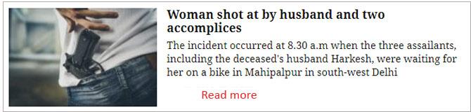 Woman shot at by husband and two accomplices