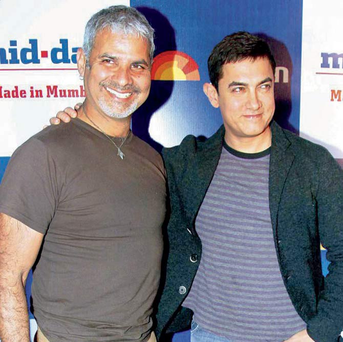 Amin Hajee and Aamir Khan