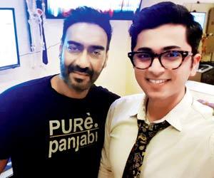 Ajay Devgn spotted at Bollywood's go-to acupuncturist