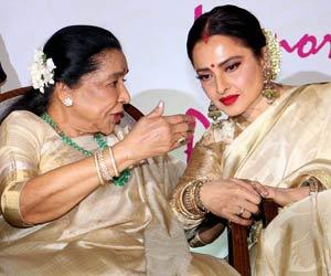 Rekha: Asha Bhosle is an integral part of me