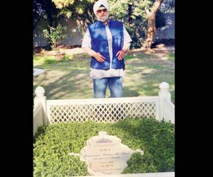 Bishan Singh Bedi's emotional message at Tiger Pataudi's burial ground
