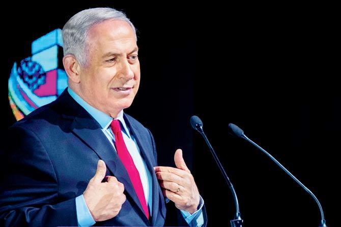Israeli Prime Minister Benjamin Netanyahu. Pic/AFP