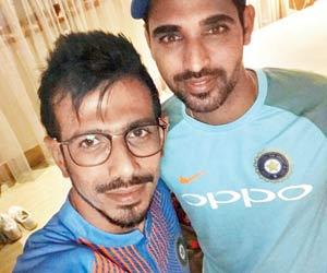 Yuzvendra Chahal trolled for welcoming Bhuvneshwar Kumar to the club
