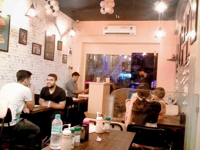 The interiors of Chitchat Chai