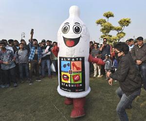 International Condom Day celebrated in Delhi