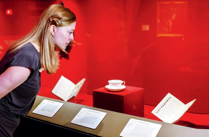 The exhibit includes a 360-degree tour of the Divination room