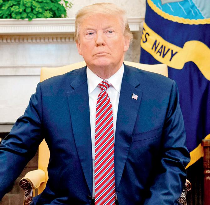 Donald Trump. Pic/AFP