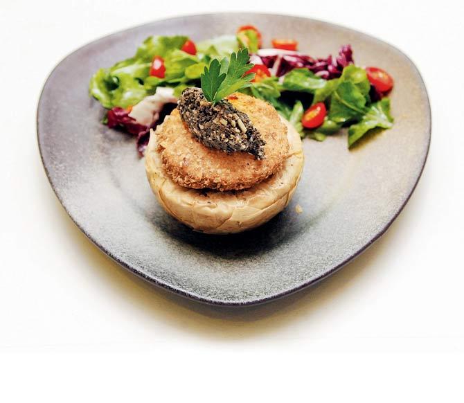 Root vegetables spanakopita