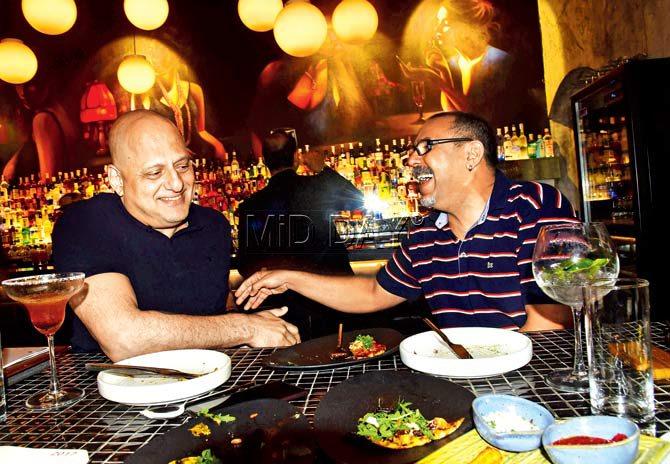 Chef-restaurateurs Irfan Pabaney and Rahul Akerkar