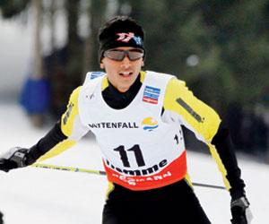 Jagdish Singh undergoes Winter Olympics training
