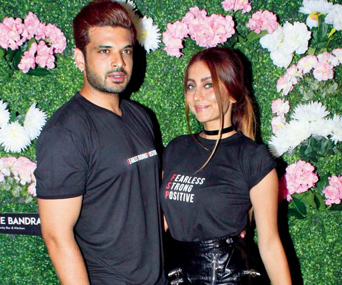 Karan Kundra and Anusha Dandekar
