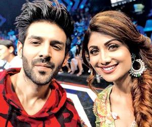 Shilpa Shetty shares healthy lifestyle tips with Kartik Aaryan