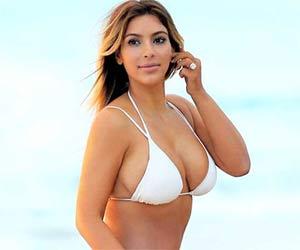 Kim Kardashian's waistline measures 24 inches