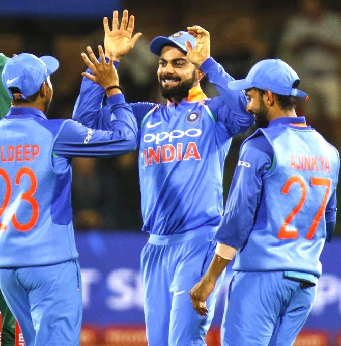 Virat Kohli. Pic/AFP
