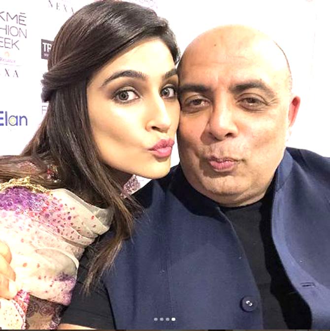 Kriti Sanon and Tarun Tahiliani