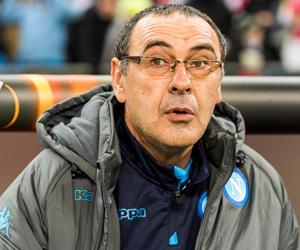 Napoli coach Sarri warns Juventus title chase on after Europa League exit