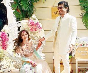 Mohit Marwah and Antara Motiwala's grand wedding celebrations begin