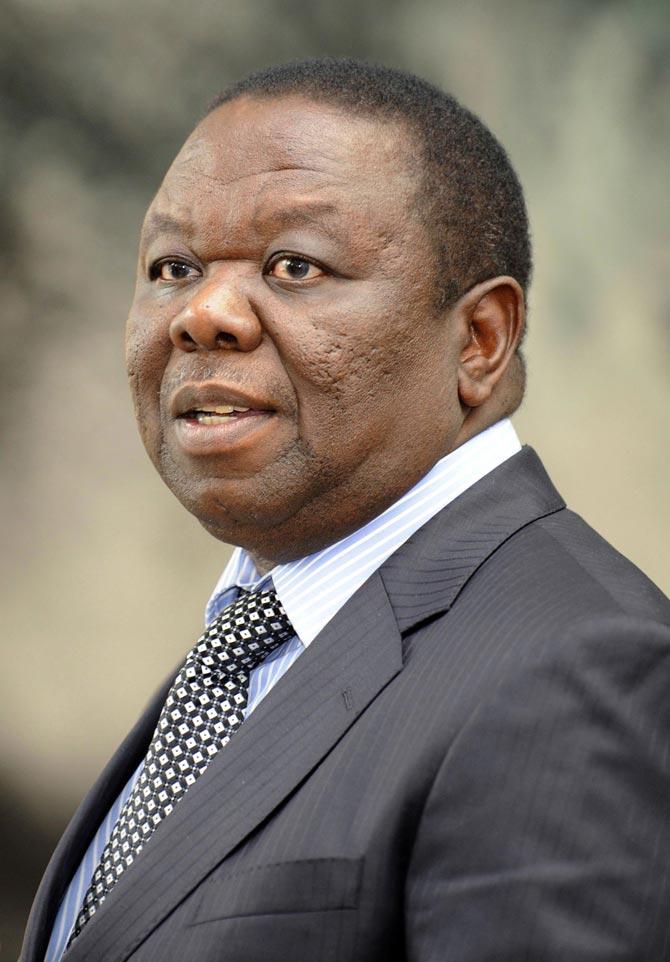 In this file photo taken on October 9, 2009 Prime Minister of Zimbabwe Morgan Tsvangirai poses during a visit of the Fundation Cristobal Gabarron in Valladolid. Morgan Tsvangirai, the veteran Zimbabwean opposition leader who fought Robert Mugabe