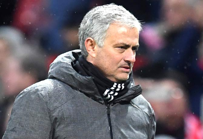 Jose Mourinho. Pic/AFP