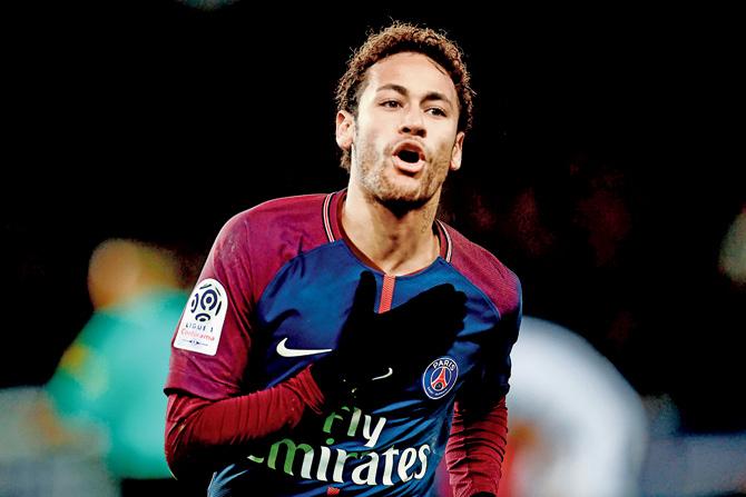 PSG forward Neymar