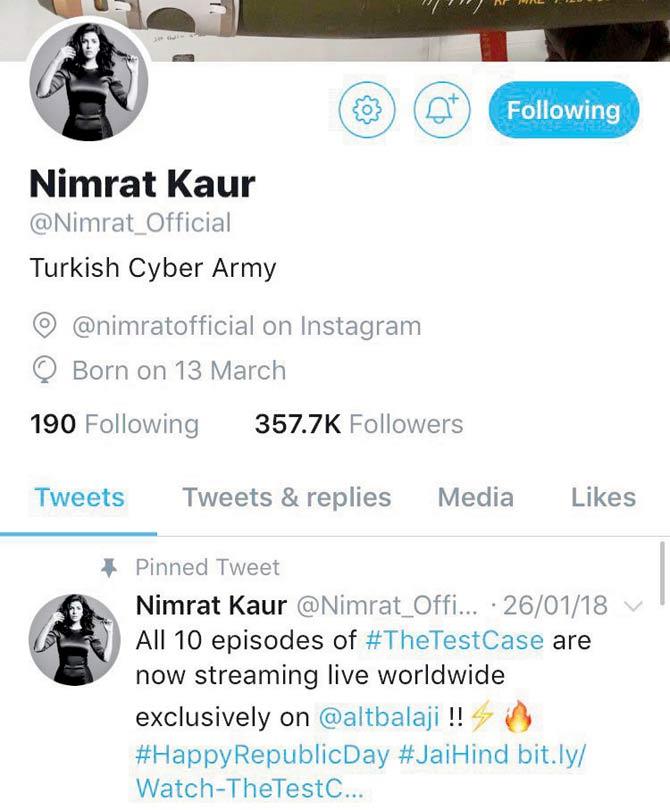 Snapshot of Nimrat Kaur