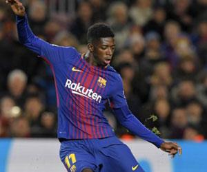 Barcelona forward Ousmane Dembele misses training