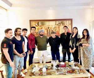 JP Dutta's Paltan team lunches with Punjab CM