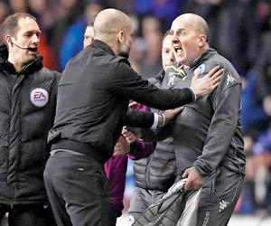 FA Cup: Pep Guardiola involved in bust-up with Wigan boss Paul Cook