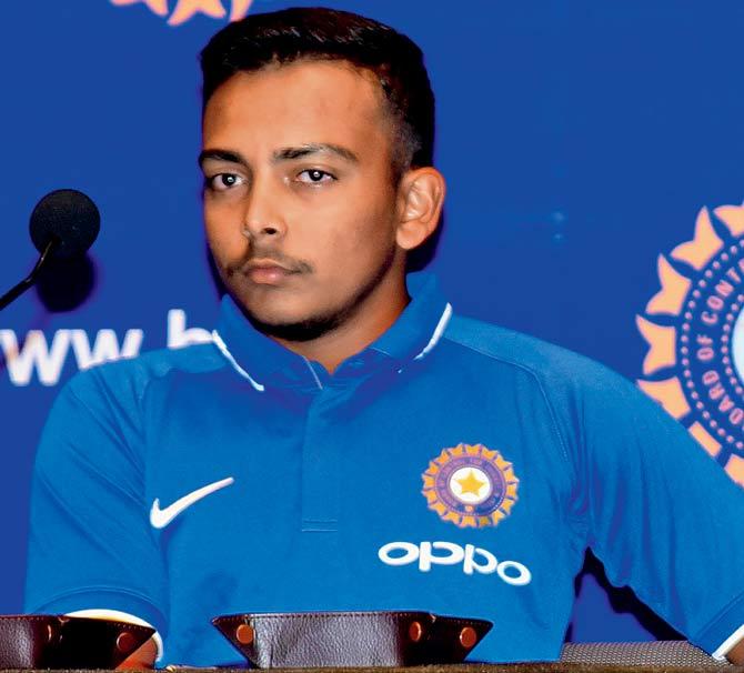 Prithvi Shaw