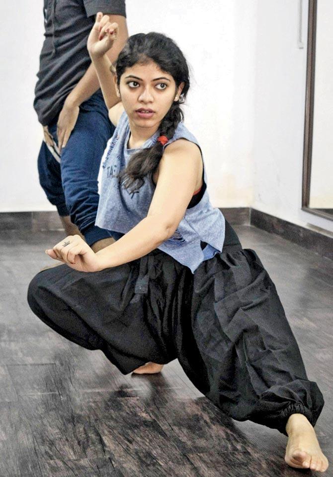 Kiran Pavaskar rehearses for Sita
