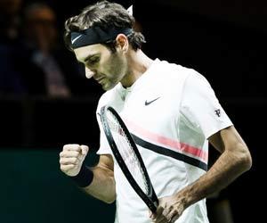 Quickfire Roger Federer two wins from oldest No 1 spot