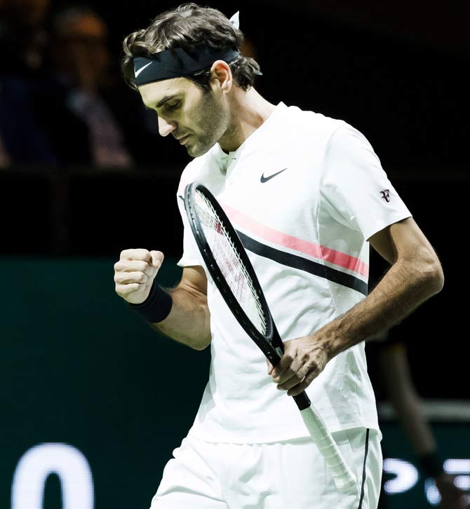 Roger Federer. pic/afp