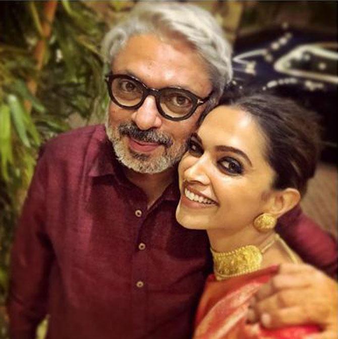 Sanjay Leela Bhansali and Deepika Padukone