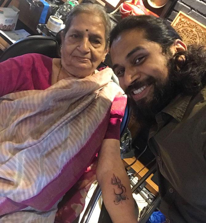 Mumbai: 91-year-old woman gets her first tattoo 