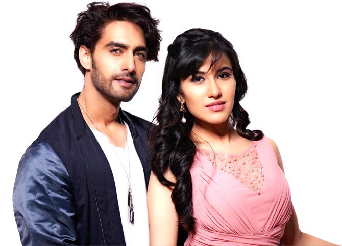 Rohit Purohit and Sheena Bajaj