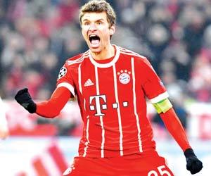 CL: Bayern Munich skipper Thomas Muller hails 'superb' win vs Besiktas