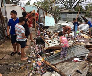 Tonga lashed by worst cyclonic storm in 60 years