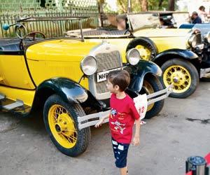 The good old days! Annual vintage car rally flagged in South Mumbai