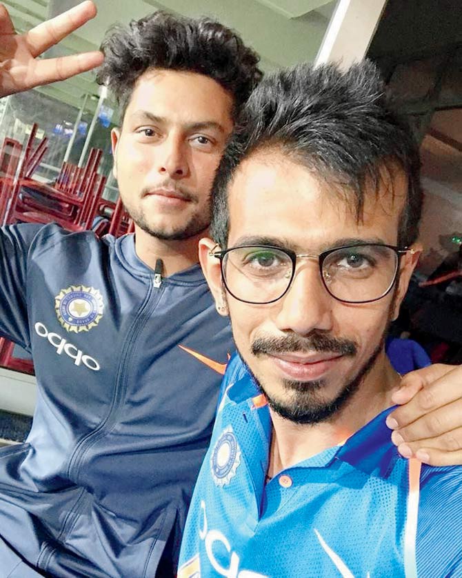 Spinners Kuldeep Yadav and Yuzvendra Chahal