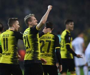 Borussia Dortmund beat Atalanta in Europa League