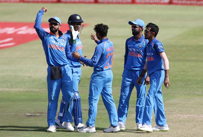 Ind vs SA: Yadav-Chahal restrict hosts to 269/8, du Plessis hits 120